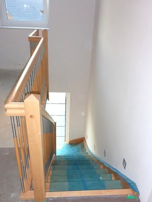 Wangentreppe Buche, bunt, "Kutenholz" (3) - Foto: KÄPPLER BauTischlerei