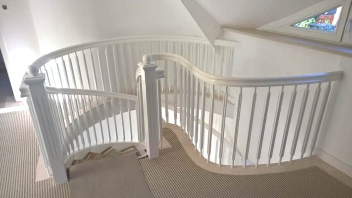 Treppensonderanfertigung "Worpswede" - Foto (5): KÄPPLER BauTischlerei