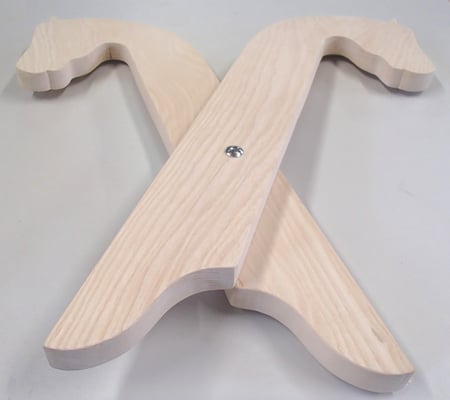 Sonderanfertigung " Giebelschmuck Niedersachsenpferde " Nachbau (4) Foto: KÄPPLER BauTischlerei