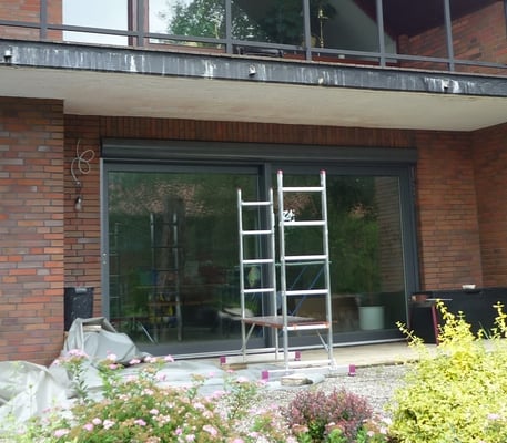 Hebe-Schiebe-Tür "Holz-Aluminium" - Foto (2) : KÄPPLER BauTischlerei