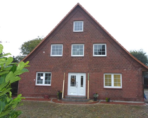 Haustürvordach "Wiepenkathen 2" - Foto (2): KÄPPLER BauTischlerei