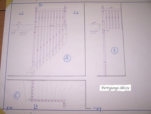 Treppenrenovierung Elm - Foto (2): KÄPPLER BauTischlerei 