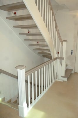 Wangentreppe Eiche, "HH-Niendorf" (1) - Foto: KÄPPLER BauTischlerei