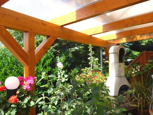 Terrassendach Holz "Fredenbeck" (4) - Foto: KÄPPLER BauTischlerei