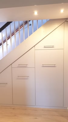 Sondermöbel Treppenschrank "Himmelpforten" Foto (5): KÄPPLER BauTischlerei