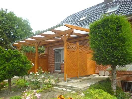 Terrassendach Holz "Himmelpforten 2" (3) - Foto: KÄPPLER BauTischlerei