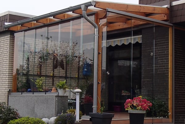 Terrassendach aus Holz, "Stade" (2) - Foto: KÄPPLER BauTischlerei