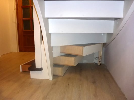 Sondermöbel "Treppen-Schubläden Himmelpforten" - Foto (4): KÄPPLER BauTischlerei