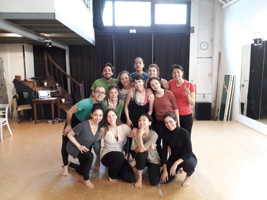 Mime school Paris 2019 - trainer: Mareike Franz