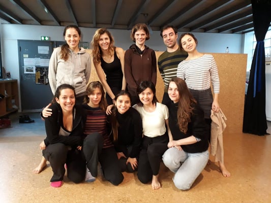 Mime school Paris 2017 - trainer: Mareike Franz