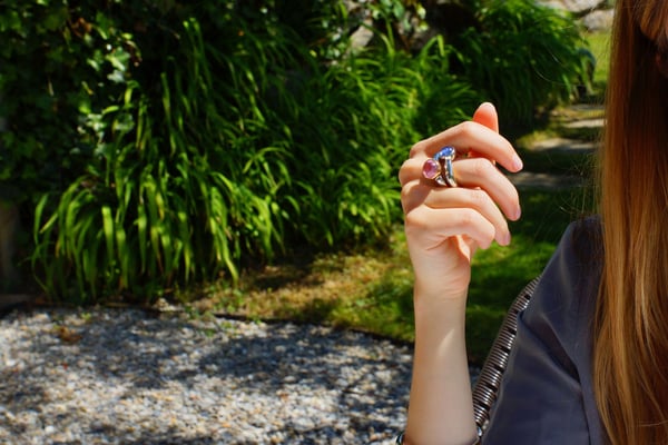 Schmuckideen für heisse Sommertage - Fingerschmuck
