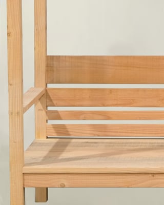 canapé de jardin bois douglas made in france