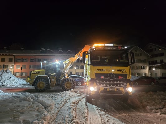 Schneeräumung, Glarus