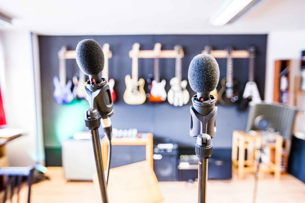 Gesangs übungsraum Musikschule Music Secrets in Nürnberg