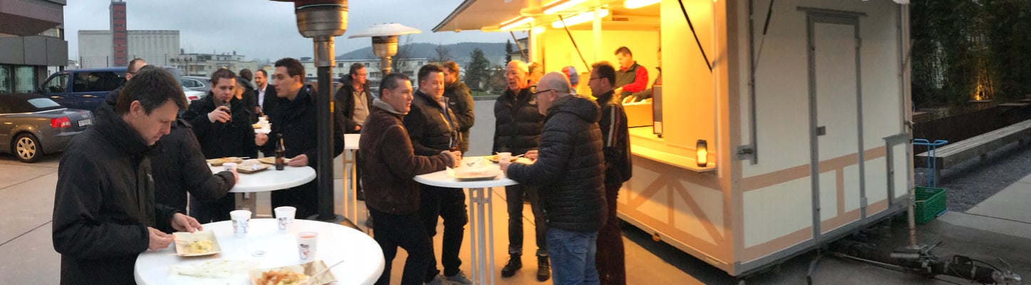 Firmenevent Raclette