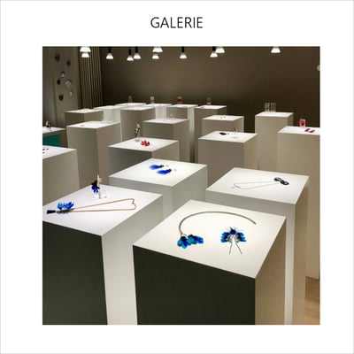 AnaGold est exposée à la Galerie de bijoux contemporains CARACTERE à Neuchâtel en Suisse
