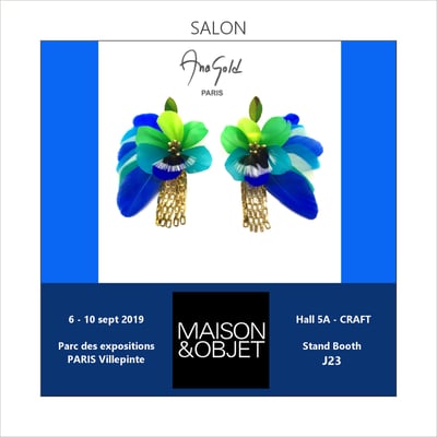 5ème participation au salon professionnel Maison & Objet