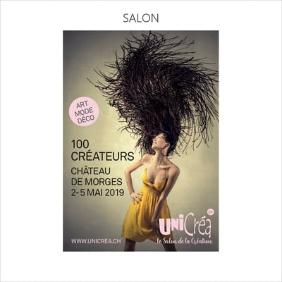 1ère participation au salon Unicréa qui se tient  à Morges, en Suisse