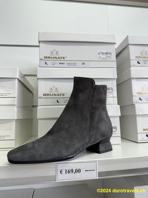 WOMEN'S SUEDE ANKLE BOOTIE MADE BY BRUNATE