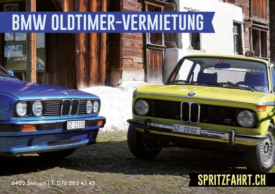Spritzfahrt Oldtimer-Vermietung