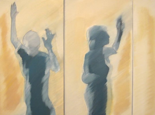 Öl auf Leinwand, 60 x 80 cm