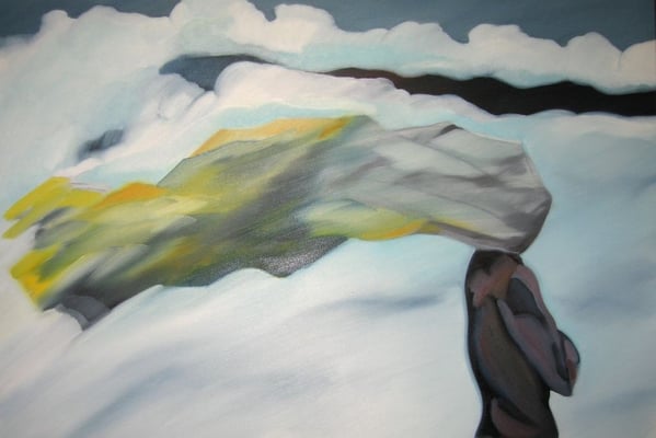 Menschenbilder, Öl auf Leinwand, 60 x 80 cm