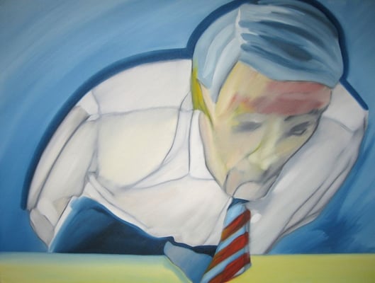 Menschenbilder, Öl auf Leinwand, 60 x 80 cm