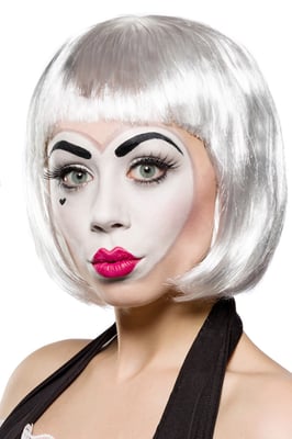 Bob Perücke weiss