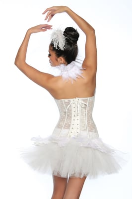 Petticoat Swan/Weiss