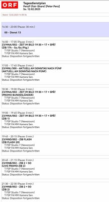 Newsroom final job studio 7 (ORF) 