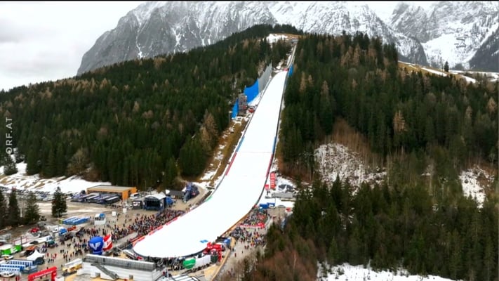 Schiflug WM Kulm (ORF)