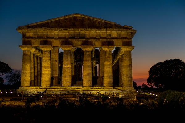 Griechische Tempel in Paestum
