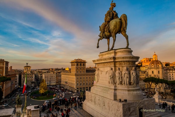 Monumento a Vittorio Emanuele II , Rom, Italien