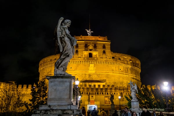 Engelsburg in Rom, Italien