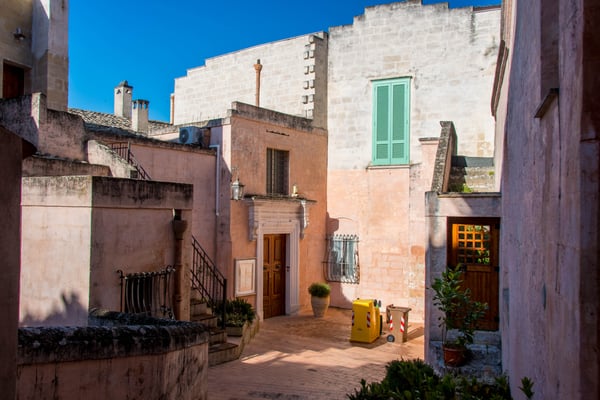 In den Gassen von Matera