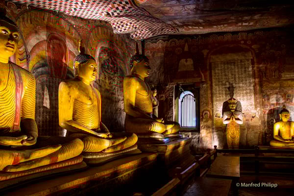 Höhlentempel in Dambulla, Sri Lanka