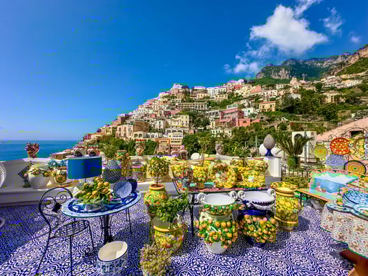 Positano an der Amalfiküste