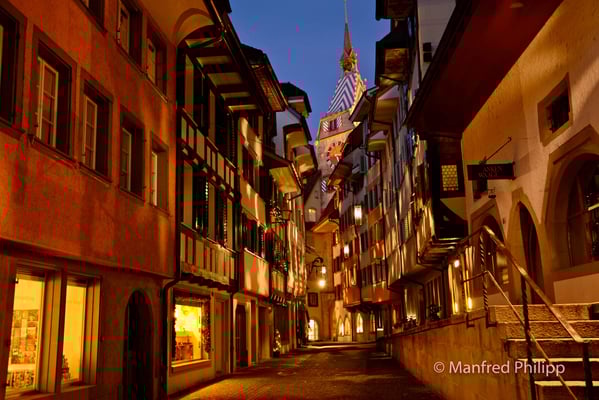Zuger Altstadt mit Zytturm