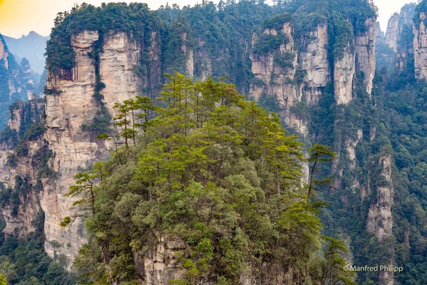 Avatarberge in Zhangiiajie