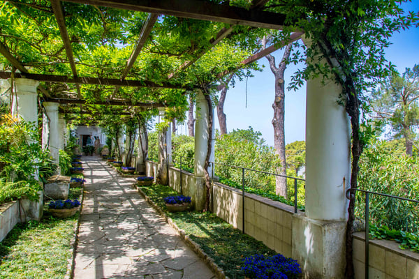 Villa San Michele auf Anacapri