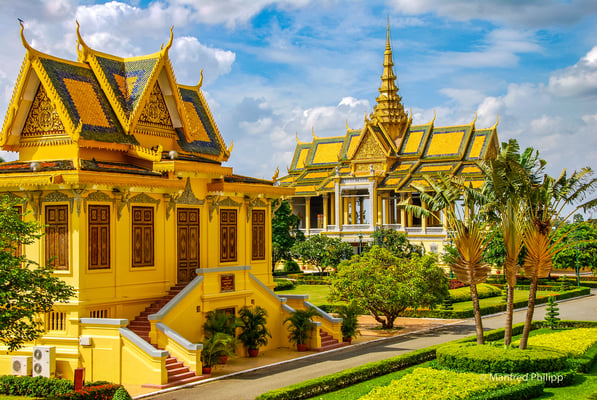 Königspalast in Phnom Penh, Kambodscha