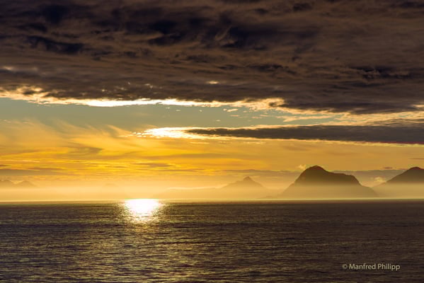 Abendstimmung vor Kodiak Island
