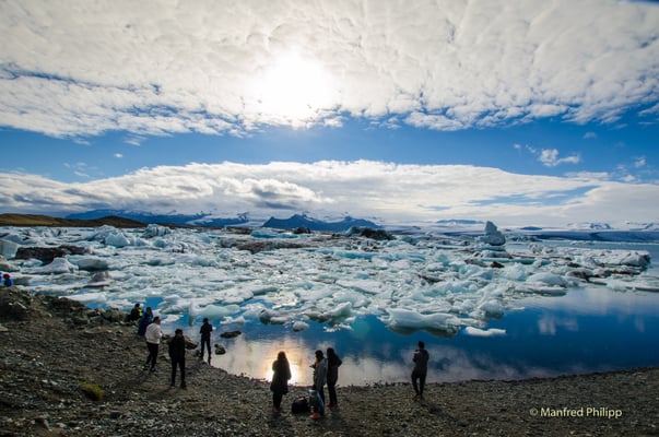 Gletschersee Jökulsárlón, Island