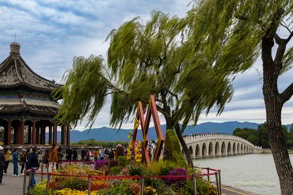 Garten des Sommerpalastes in Beijing