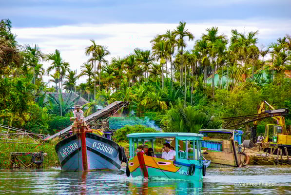 Kanal bei Hoi-An, Vietnam