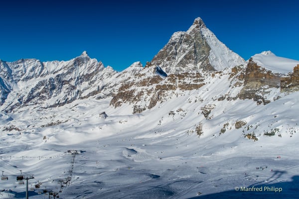 Matterhorn von der italienischen Seite