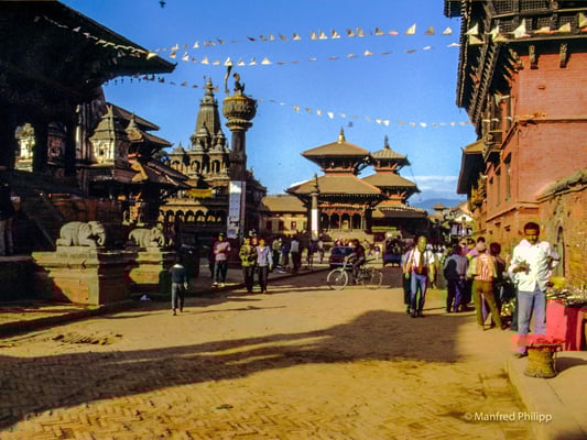 Altstadt bei Kathmandu, Nepal
