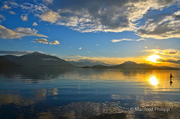Abendstimmung am Brüggli