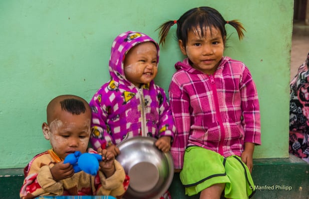 Kinder in Myanmar