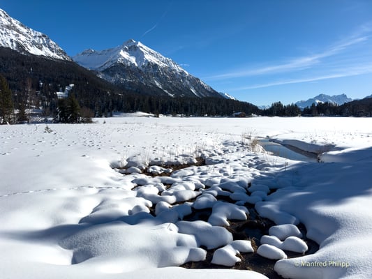 Spaziergang am See in der Lenzerheide